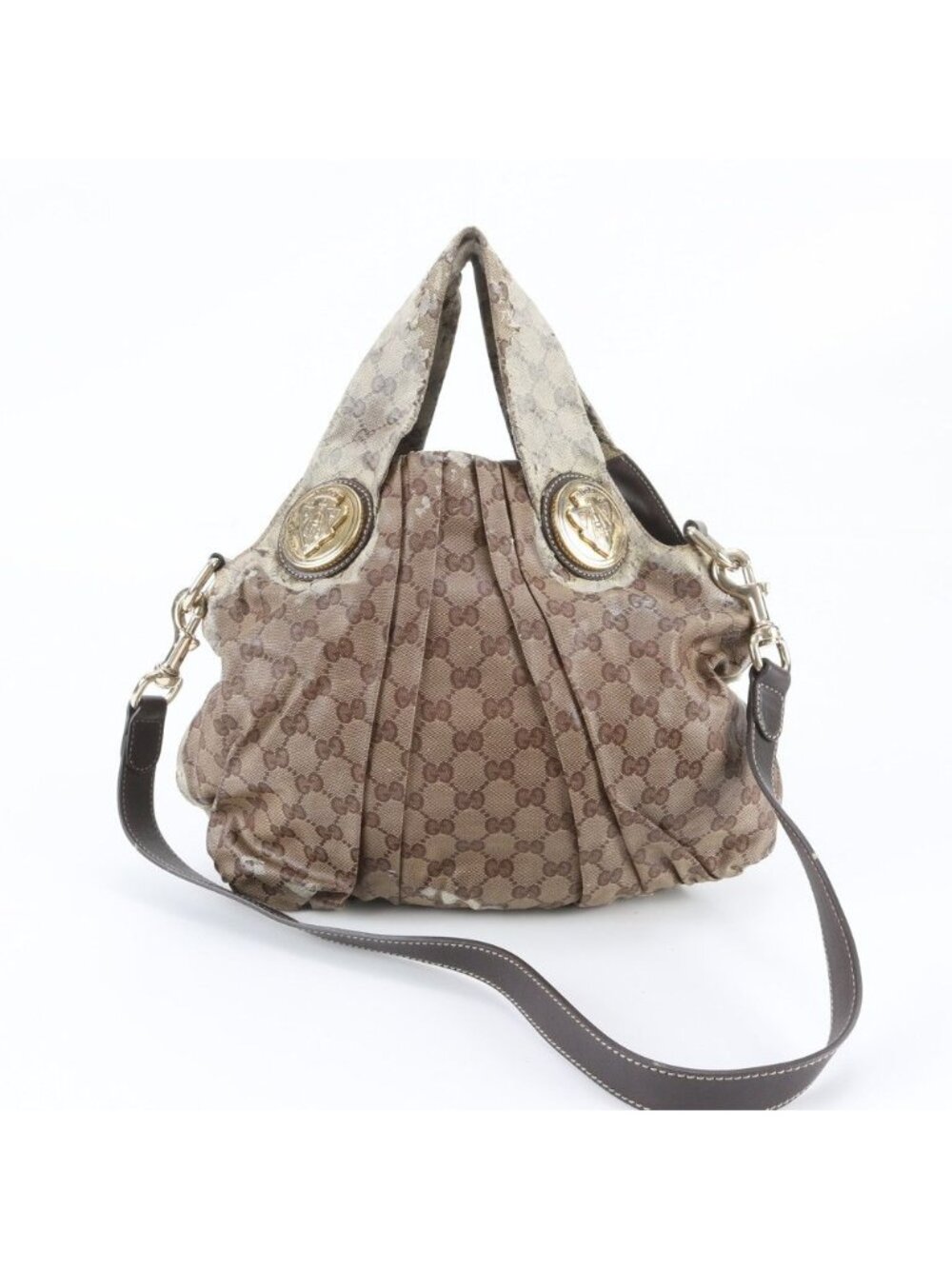 Gucci GG Crystal Hysteria Leather 2-Way Shoulder Bag